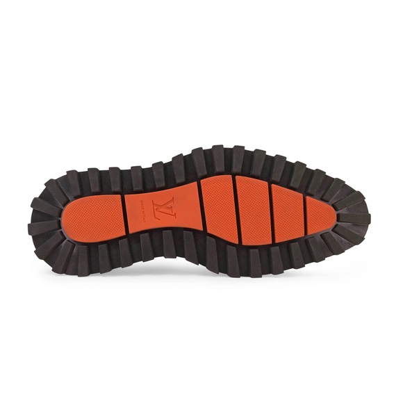 Louis Vuitton Brown Leather Lace Up Derby Shoes Size 7.5 - Picture 3 of 16